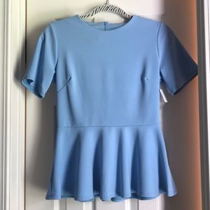 NWT peplum top